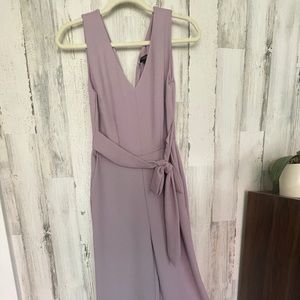 Ann Taylor size 0 lavender jumpsuit.